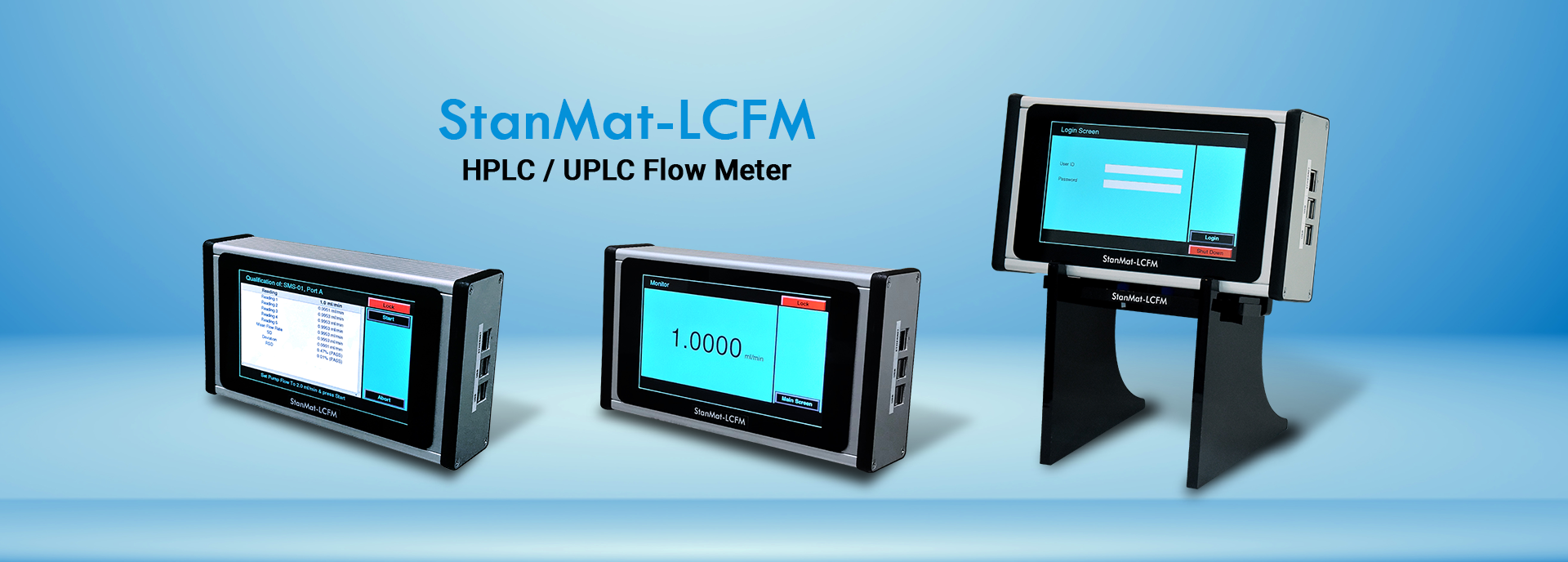 StanMat-LCFM, HPLC/UPLC Flow Meter